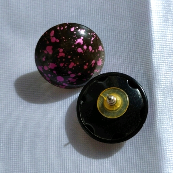 Earrings 5 PRICE DROP vintage costume pierced - Picture 5 of 6